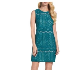 Adrianna Papell Lace A-Line Dress 22W